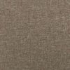 vidaXL Bettgestell ohne Matratze Taupe 100x200 cm Stoff