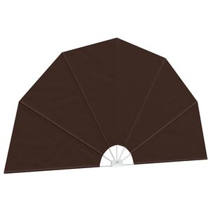 vidaXL Balkon Sichtschutz &Oslash; 400 cm Polyester Braun