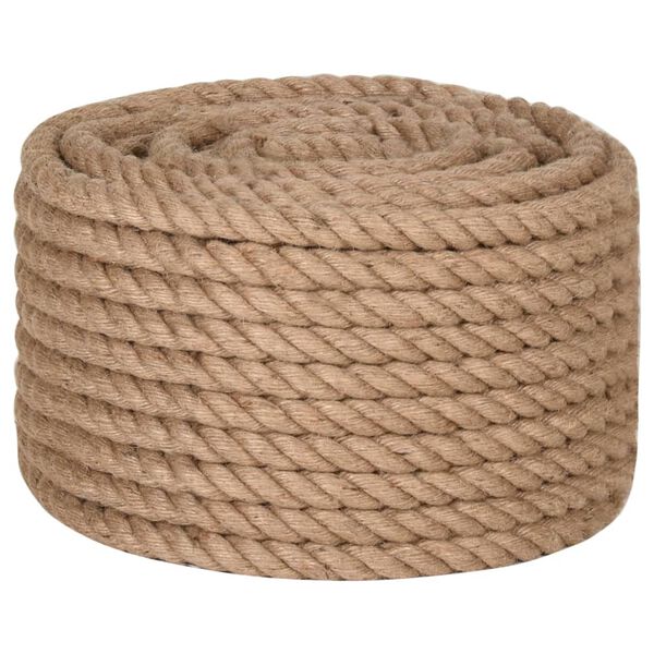 vidaXL Juteseil 25 m L&auml;nge 24 mm St&auml;rke