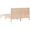 vidaXL Massivholzbett Extra Lang ohne Matratze 140x220 cm