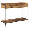 vidaXL Konsolentisch Altholz 100 x 34,5 x 75 cm Holzwerkstoff