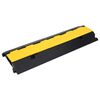 vidaXL Kabelbr&uuml;cken 2 Stk. 2 Kan&auml;le Gummi 100 cm