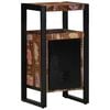 vidaXL Badezimmerschrank mit Regal Braun Massives upgecyceltes Holz