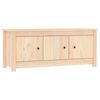 vidaXL Schuhschrank 110x38x45,5 cm Massivholz Kiefer