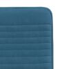 vidaXL Esszimmerst&uuml;hle 2 Stk. Blau Samt