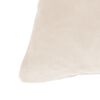 vidaXL Kissen 2 Stk. Velours 40x60 cm Cremewei&szlig;