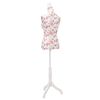 Damenb&uuml;ste Schneiderpuppe B&uuml;ste Torso Mannequin Baumwolle Wei&szlig; Rose