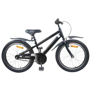 vidaXL Kinderfahrrad 20 Zoll f&uuml;r 6-11 Jahre alt Schwarz