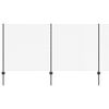 vidaXL Maschendrahtzaun mit Pfosten 10 x 1,2 m PVC-beschichteter Stahl
