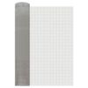vidaXL Mesh Bildschirm 60 x 500 cm 6 Mesh Edelstahl 201 Silber