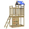 vidaXL Spielturm Impr&auml;gniertes Holz Massives impr&auml;gniertes Holz
