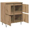 vidaXL Sideboards 2 pcs Artisan-Eiche 120 x 35 x 70 cm Holzwerkstoff