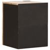 vidaXL Badezimmer H&auml;ngeschrank Wei&szlig; 38 x 33 x 48 cm Massivholz Mango