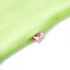 Kinder-T-Shirt Neongelb 140