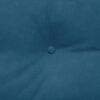 vidaXL R&uuml;ckenkissen Blau 160 x 24 x 50 cm Samt