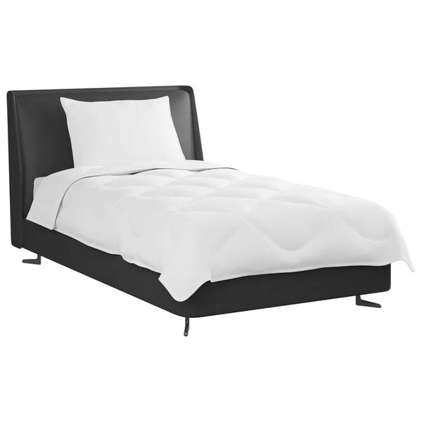 vidaXL Sommerdecke mit Kissen 2 pcs Wei&szlig; Mikrofaser