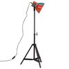 vidaXL Stehleuchte 25 W Mehrfarbig 35x35x65/95 cm E27