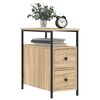 vidaXL Nachttische 2 Stk. Sonoma-Eiche 30x60x60 cm Holzwerkstoff
