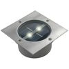 Ranex Solar Bodenstrahler Quadratisch 0,12 W Silber 5000.198