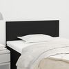 vidaXL Kopfteil Schwarz 90x5x78/88 cm Stoff