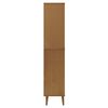 vidaXL B&uuml;cherregal MOLDE Braun 85x35x170,5 cm Massivholz Kiefer