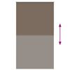 vidaXL Verdunkelungsrollo Kaffeebraun 140x230 cm Stoffbreite 136,6 cm