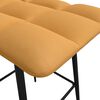 vidaXL Barhocker Braun Samt
