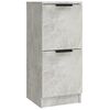 vidaXL Sideboards 3 Stk. Betongrau Holzwerkstoff