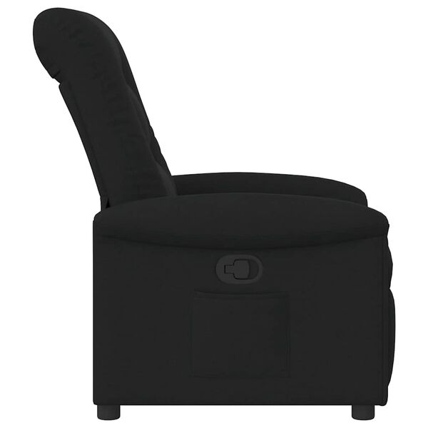 vidaXL Relaxsessel Schwarz Stoff