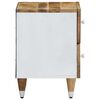 vidaXL Nachttisch 40x33,5x46 cm Massivholz Mango