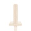 vidaXL Kratzbaum Deckenhoch Creme 250,5-276,5 cm
