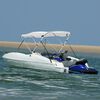 vidaXL 3-Bow Bimini-Top mit Seitenteilen 183x(154-167)x137 cm