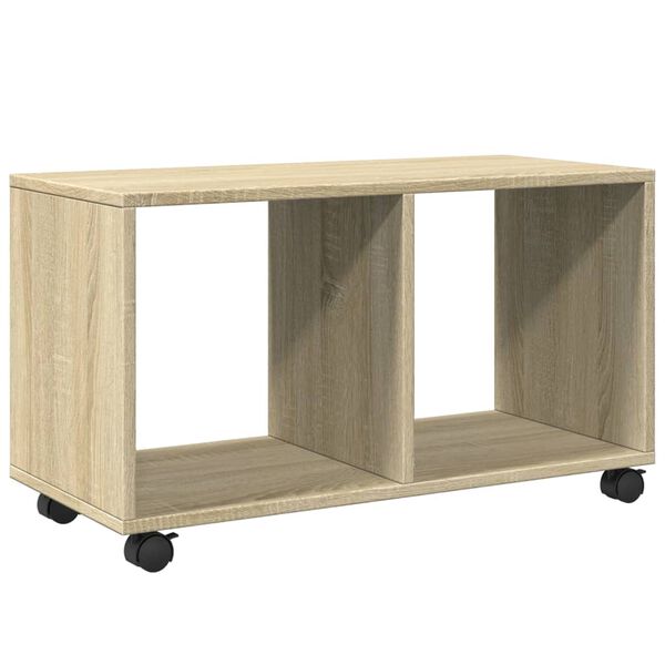 vidaXL Rollschrank Sonoma-Eiche 72x33x42,5 cm Holzwerkstoff