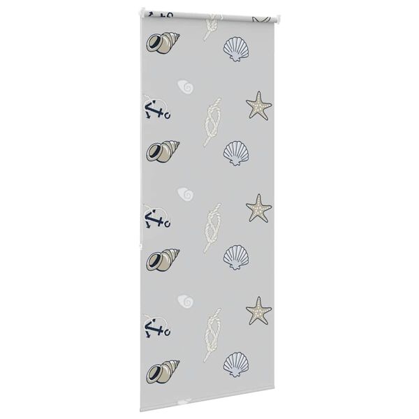 vidaXL Duschrollo 100x240 cm Stoffbreite 96 cm