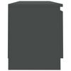 vidaXL TV-Schrank Grau 120&times;30&times;35,5 cm Holzwerkstoff