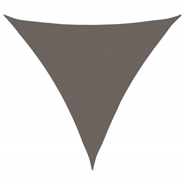 vidaXL Sonnensegel 160 g/m&sup2; Anthrazit 6x6x6 m HDPE