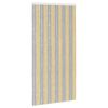 vidaXL Insektenschutzvorhang Chenille Grau und Beige 100 x 200 cm