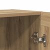 vidaXL Sideboard Artisan-Eiche 120x30,5x70 cm Holzwerkstoff