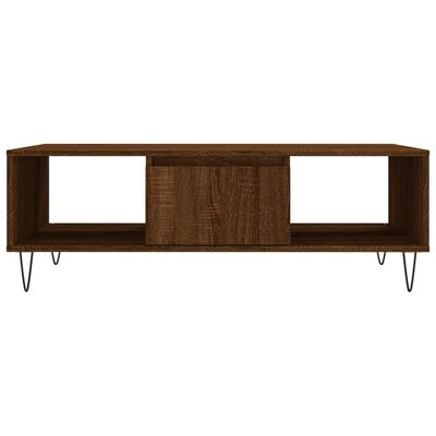 vidaXL Couchtisch Braun Eichen-Optik 104x60x35 cm Holzwerkstoff