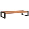 vidaXL Badregal mit Regal Braun 120 x 50 x 23 cm Massivholz Akazie