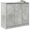 vidaXL Sideboard Betongrau 85x34x76 cm Holzwerkstoff