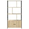 vidaXL B&uuml;cherregal Sonoma-Eiche 80 x 30 x 155,5 cm Holzwerkstoff
