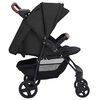 vidaXL 3-in-1 Kinderwagen Anthrazit Stahl
