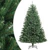 vidaXL K&uuml;nstlicher Weihnachtsbaum Klappbar mit St&auml;nder Gr&uuml;n 210 cm