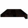 vidaXL Treppenstufen 16 Stk. Dunkelbraun 70x25x2 cm Massivholz Eiche