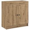 vidaXL Unter dem Waschbecken Badschrank Artisan-Eiche