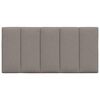 vidaXL Kopfteil-Kissen "Hanko" Taupe 100 cm Stoff