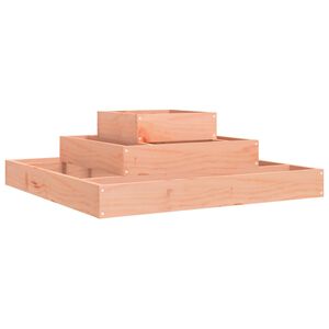 vidaXL Pflanzk&uuml;bel 80x80x27 cm Massivholz Douglasie