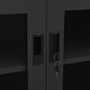 vidaXL B&uuml;roschrank Anthrazit 90x40x70 cm Stahl
