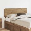 vidaXL Kopfteil mit Kopfteil Artisan-Eiche 120 cm Holzwerkstoff